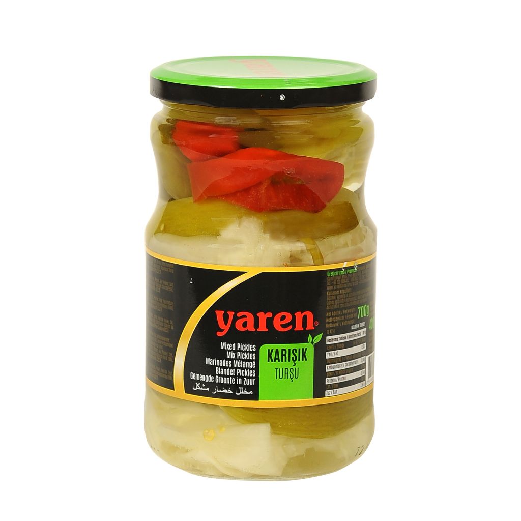 Yaren Mischgemüse in Salzlake (Karisik Tursu) - Eine Vielfalt von Aromen in einem Glas