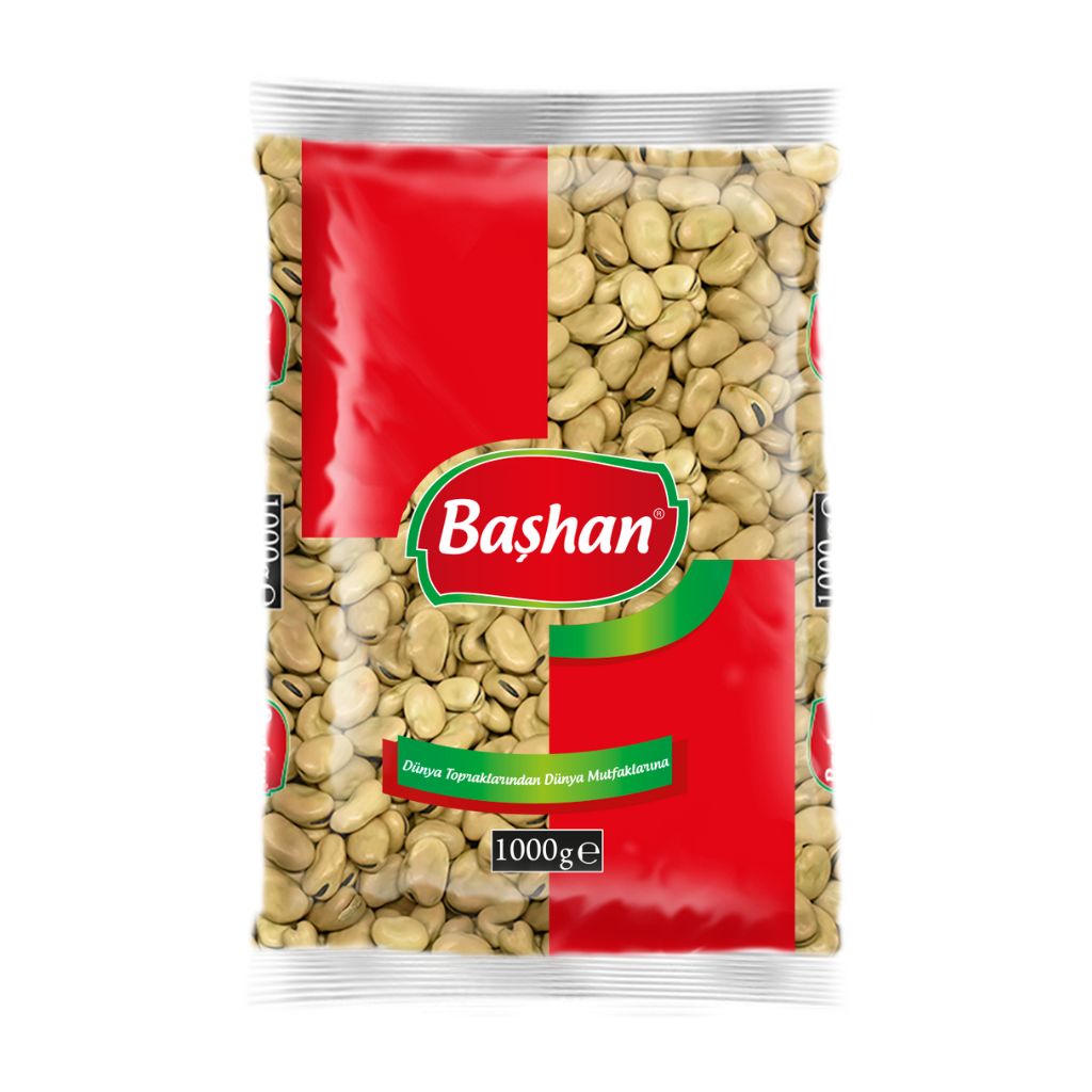 Başhan Gourmet Fava Saubohnen Ganze (Bakla Tüm) – Vollmundig & Natürlich, 1 kg