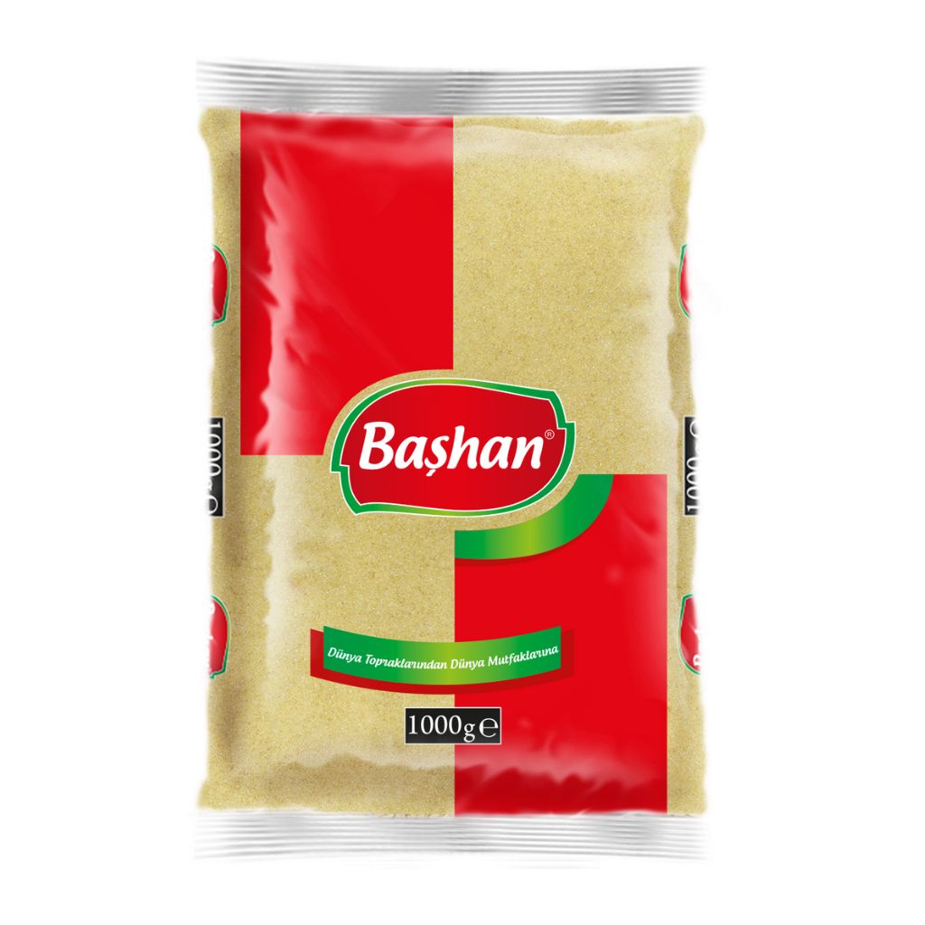 Başhan Premium Grieß (Irmik) - Feiner Weizengrieß für köstliche Gerichte, 1 kg