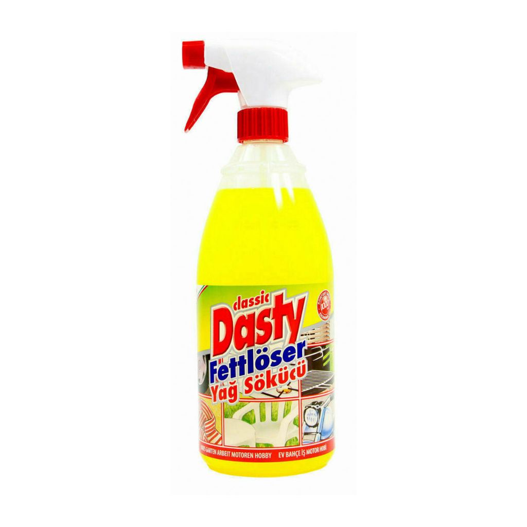 Dasty Fettlöser (Fettlöser) 1 Liter – Kraftvolle Reinigung für hartnäckige Fettflecken und Ölrückstände