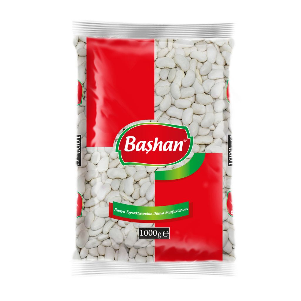 Başhan Kirgiz Cali Fasülye – Selektierte Buschbohnen 8 mm, 1 kg