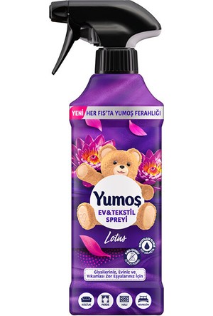 Yumos Raumerfrischer Lotus - Blumige Frische für Ihr Zuhause, 450 ml