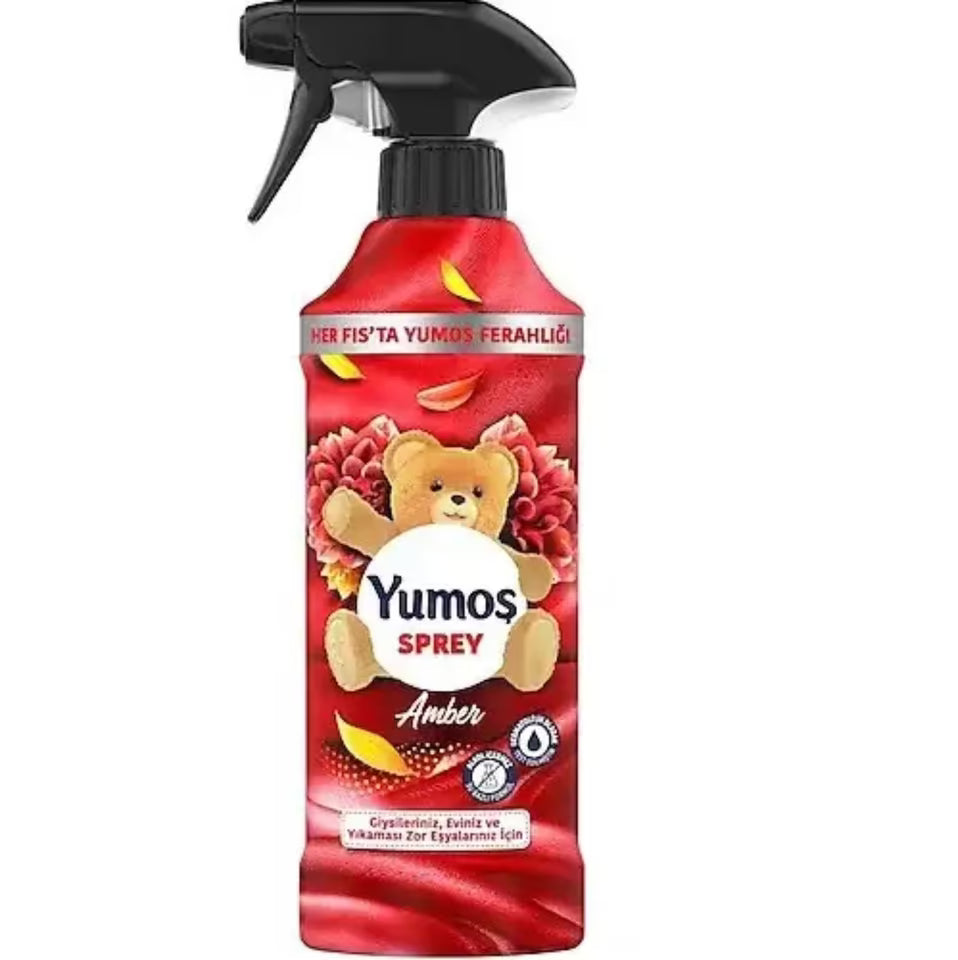Yumos Raumerfrischer Amber - Blumige Frische für Ihr Zuhause, 450 ml