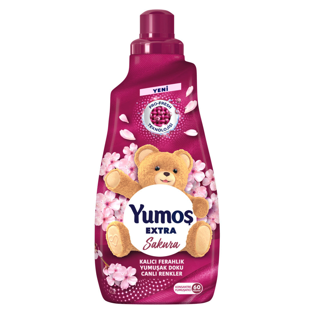 Yumos Konzentrierter Weichspüler Sakura -Sanfte Pflege