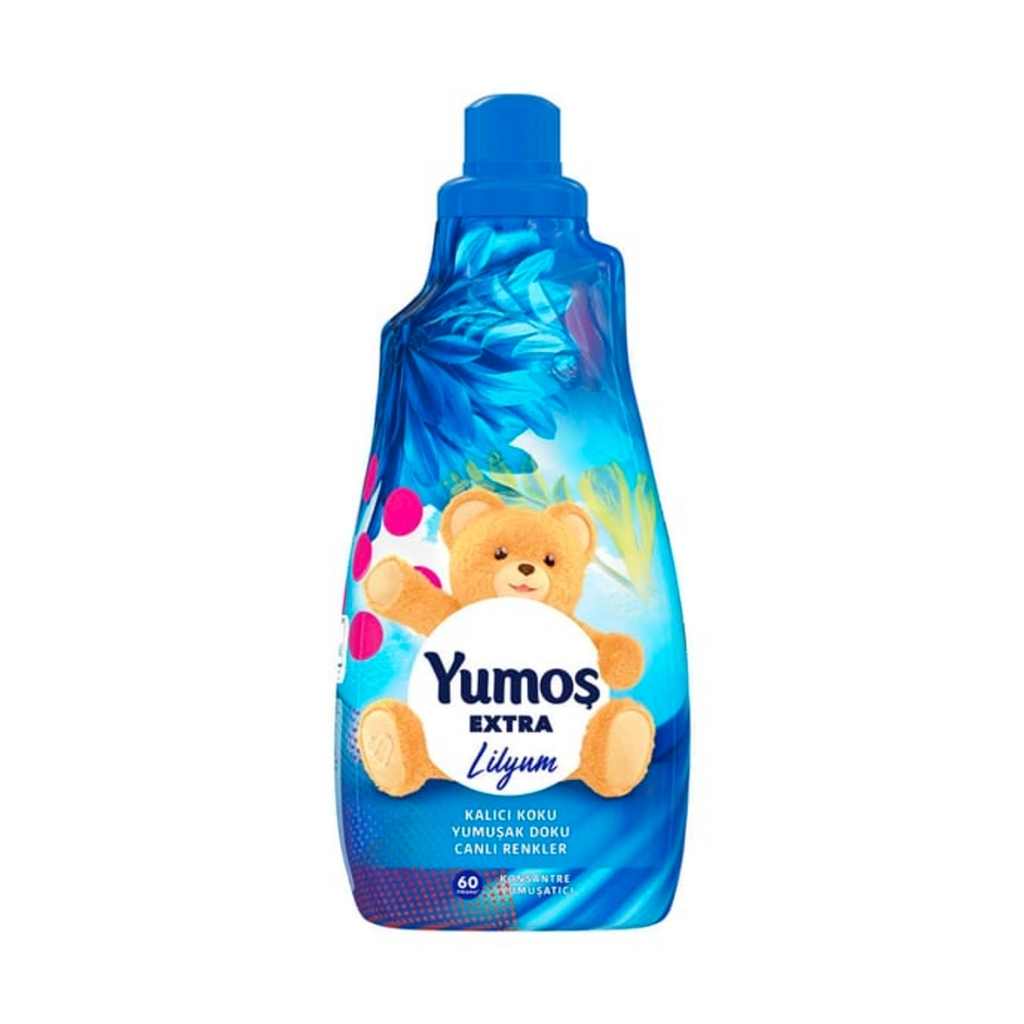 Yumos Konzentrierter Weichspüler Lilien - Sanfte Pflege und blumige Frische für Ihre Wäsche, 1440 ml